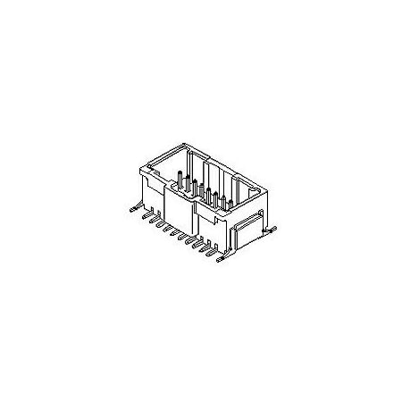 Molex 2.0 WtB Dl Conn HsgAssy30CktEmbsTpPkgNat 55763-3070